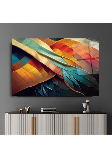Soyut Cam Tablo | Hediyelik, Dekoratif, Ofis, Mutfak indirimleri