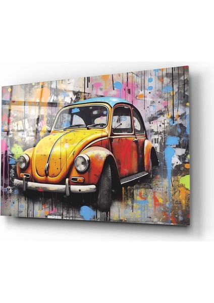 Vosvos Araba Cam Tablo | Hediyelik, Dekoratif, Ofis, Mutfak fiyatları