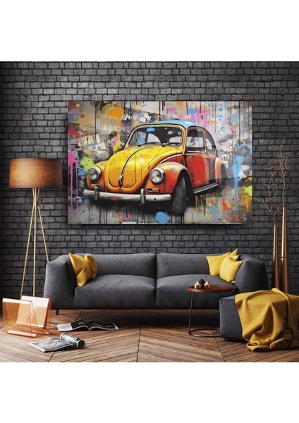 Vosvos Araba Cam Tablo | Hediyelik, Dekoratif, Ofis, Mutfak modelleri