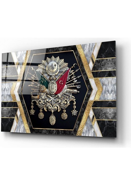 Osmanlı Tuğrası Cam Tablo | Hediyelik, Dekoratif, Ofis, Mutfak fiyatları