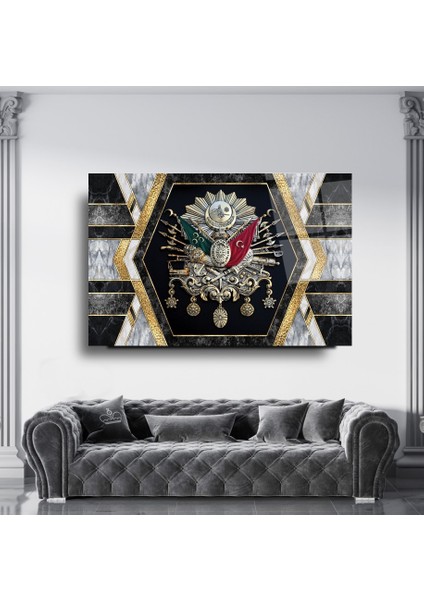 Osmanlı Tuğrası Cam Tablo | Hediyelik, Dekoratif, Ofis, Mutfak fırsatları