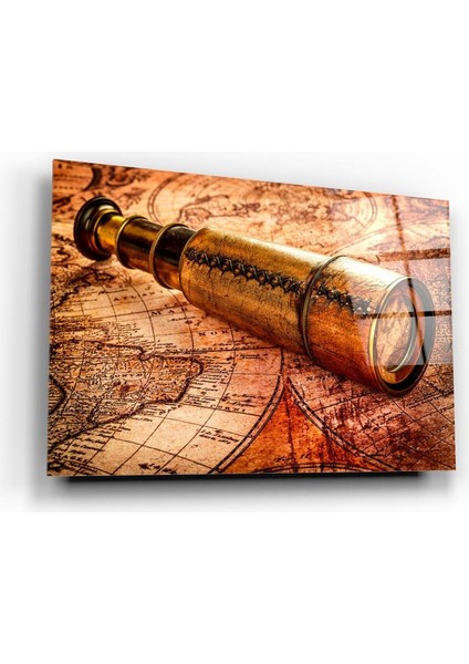 Harita Cam Tablo | Hediyelik, Dekoratif, Ofis, Mutfak