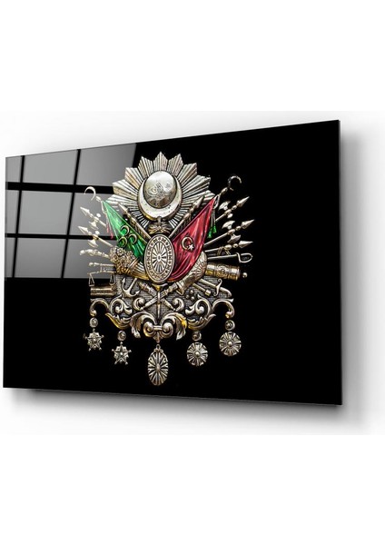 Osmanlı Tuğrası Cam Tablo | Hediyelik, Dekoratif, Ofis, Mutfak fiyatları