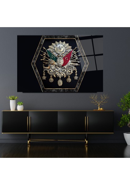 Osmanlı Tuğrası Cam Tablo | Hediyelik, Dekoratif, Ofis, Mutfak fırsatları