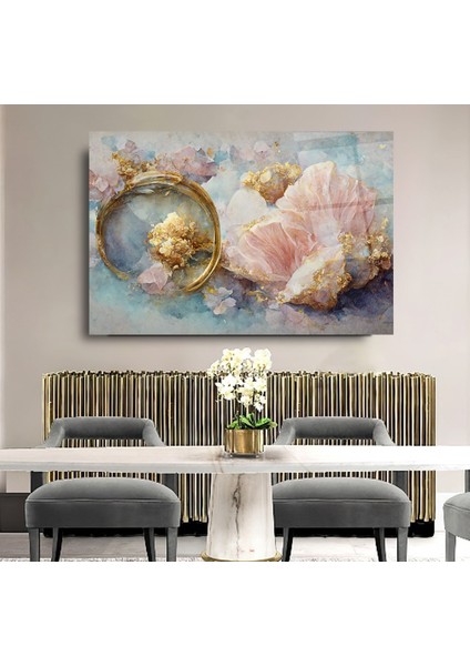 Soyut Cam Tablo | Hediyelik, Dekoratif, Ofis, Mutfak indirimleri