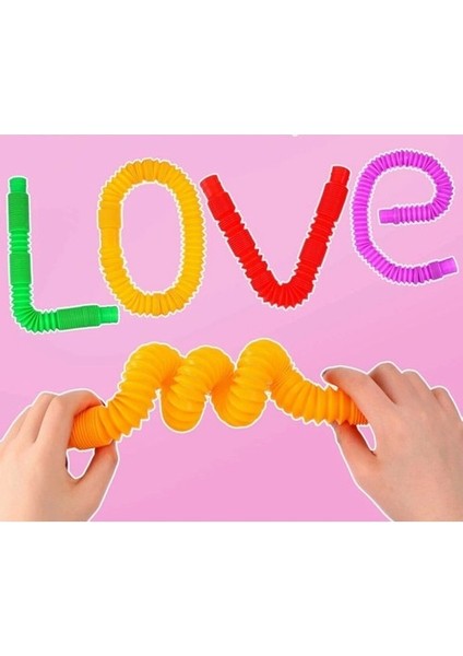 Tubes Anti Strees Duyusal Oyuncak Bubble Fidget - 4 Adet fiyatları