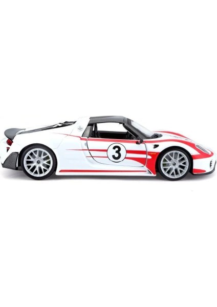 28009 Burago Porsche 918 Spyder 1:24 Model Araba -Sunman