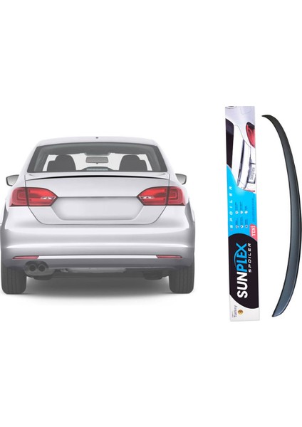 Vw Jetta 2010-2017 Bagaj Üstü Spoyler, Spoiler, Çıta Parlak Siyah Piano Black