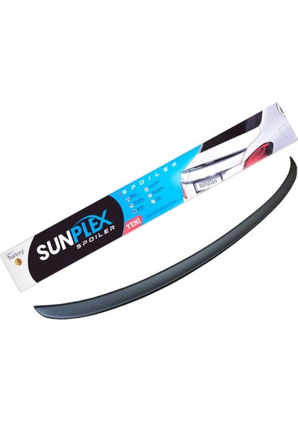 Skoda Octavia 2013-2019 Bagaj Üstü Spoyler, Spoiler, Çıta Parlak Siyah Piano Black