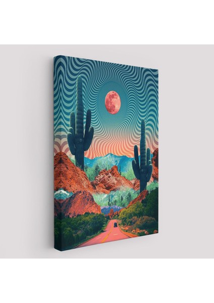 Amerika Kolarado Yol Manzarası Duvar TABLOSU-6021