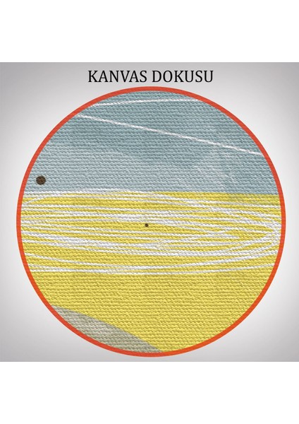 Soyut Renkli Sürreal Şekiller Dekoratif Duvar Tablosu Üçlü SET-EJ-109