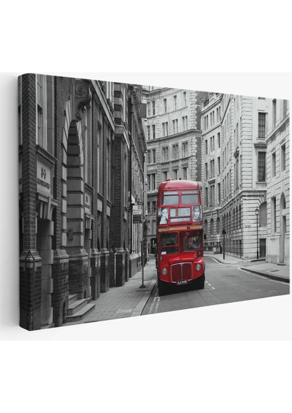 Londra Kırmızı Otobüs TABLOSU-6622