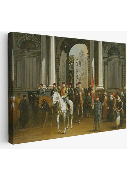 Abdülhamin Han Dolmabahçe Sarayı TABLOSU-6557