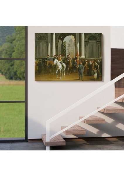 Abdülhamin Han Dolmabahçe Sarayı TABLOSU-6557 indirimleri