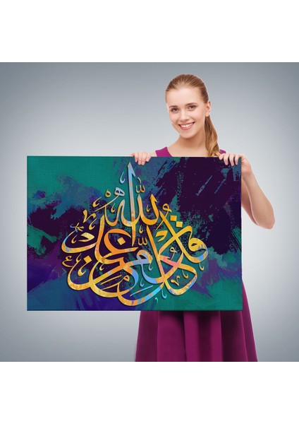 Modern Dini Dekoratif Kanvas TABLO-3382 fırsatları