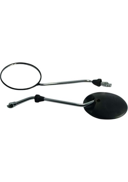 Ayna Takımı Yuvarlak Siyah 10MM Agk Cg 125