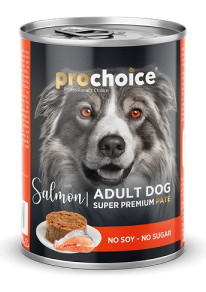 Prochoice 400 gr x 12 Adet Yetişkin Köpekler Için, Somon Balıklı ve Pirinçli Ezme 11
