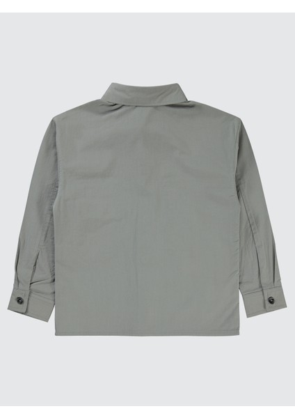 Erkek Çocuk Gömlek 6-9 Yaş Gri fiyatları