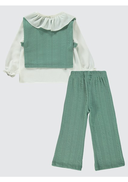 Kız Çocuk Takım 2-5 Yaş Çağla Yeşili fiyatları