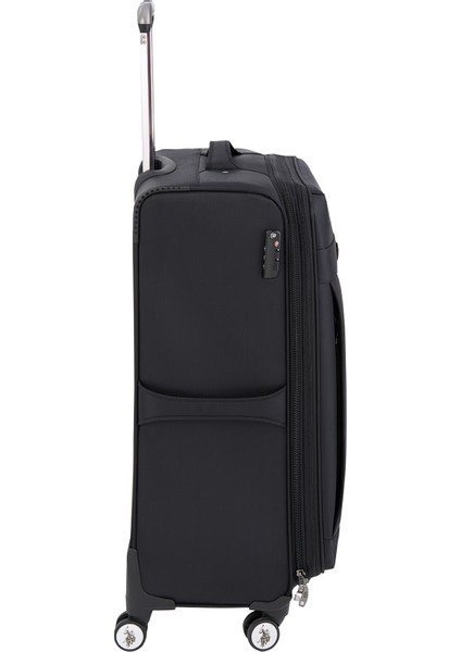 Us Polo Assn 24035 Büyük Boy Ultra Light Hafif Lüx Kumaş Tekerlekli Valiz fırsatları