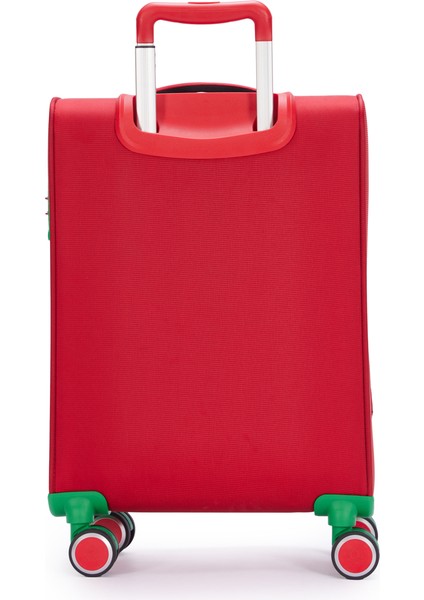 Benetton 2800 Küçük Boy Ultra Light Hafif Lüx Kumaş Tekerlekli Valiz fırsatları