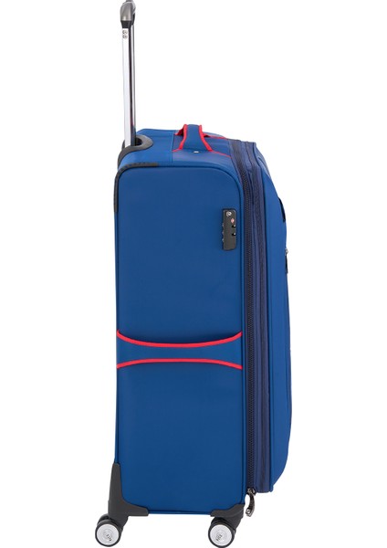 Us Polo Assn 24028-24029-24030 Orta Boy Ultra Light Hafif Lüx Kumaş Tekerlekli Valiz modelleri
