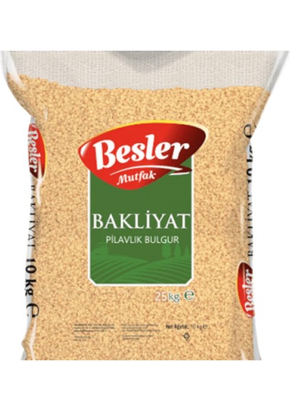 Mutfak Pilavlık Bulgur 25 kg