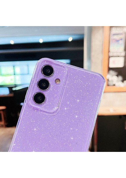 Samsung Galaxy A15 Uyumlu Kılıf Kamera Korumalı Parlak Işıltılı Simli Yıldızlı Renkli Slikon Kapak indirimleri