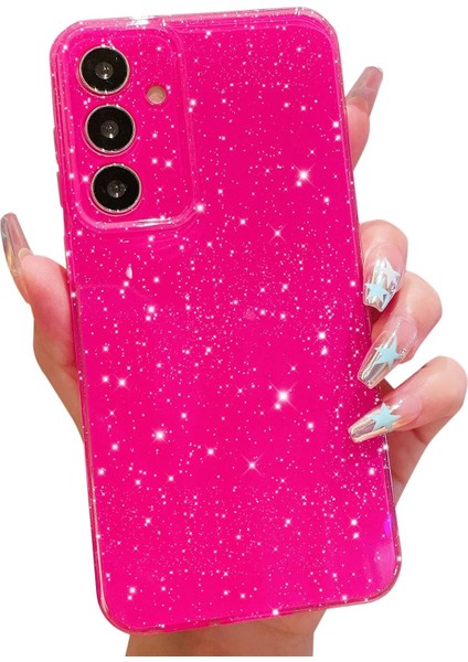 Xiaomi Redmi Note 12 Pro 4g Için Kılıf Kamera Korumalı Parlak Işıltılı Simli Yıldızlı Slikon Kapak fiyatları