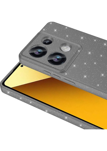 Xiaomi Redmi Note 12 Pro 4g Için Kılıf Kamera Korumalı Parlak Işıltılı Simli Yıldızlı Slikon Kapak fiyatları