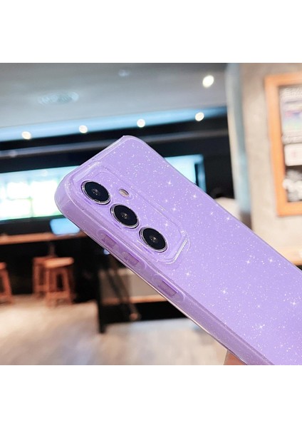 Xiaomi Redmi Note 12 Pro 4g Için Kılıf Kamera Korumalı Parlak Işıltılı Simli Yıldızlı Slikon Kapak indirimleri