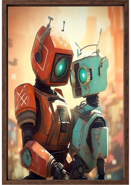 Yapay Zeka Görselli Mdf Plastik Çerçeveli Dekoratif Tablo modelleri