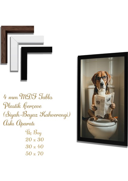 Yapay Zeka Görselli Mdf Plastik Çerçeveli Dekoratif Tablo fiyatları