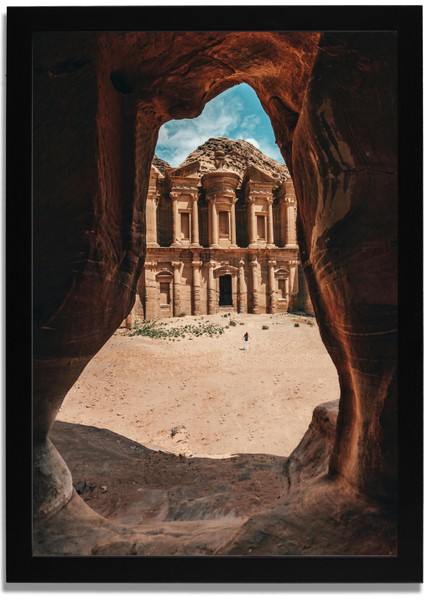 Yapay Zeka Görselli Mdf Plastik Çerçeveli Dekoratif Tablo