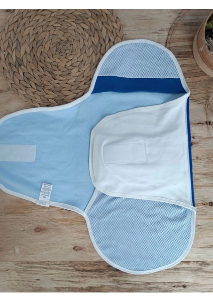 Yenidoğan Mutlu Fil Ailesi Nakışlı Çıt Çıt Kapamalı Bebek Kundak fiyatları