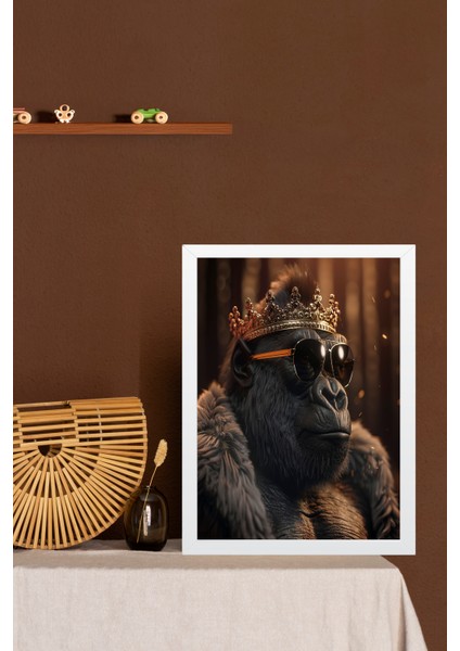 Yapay Zeka Görselli Mdf Plastik Çerçeveli Dekoratif Tablo indirimleri