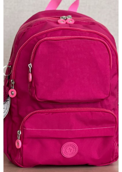 Orta Boy Okul Çantası Laptop ve Seyahat Sırt Çantası Su Geçirmez Ayıcık Anahtarlık Hediyeli fırsatları