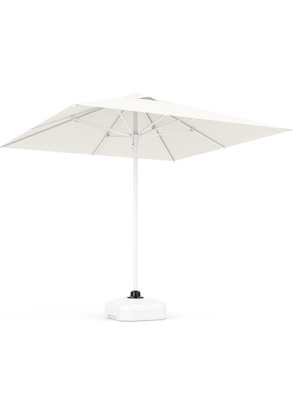 250 x 250 Manuel Şemsiye Krem 70 Lt. Huge Bidon Beyaz