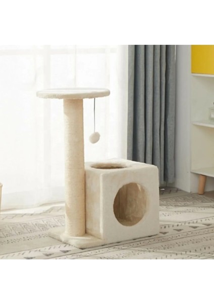 Dekoratif Kedi Tırmalama ve Oyun Evi NRS8745