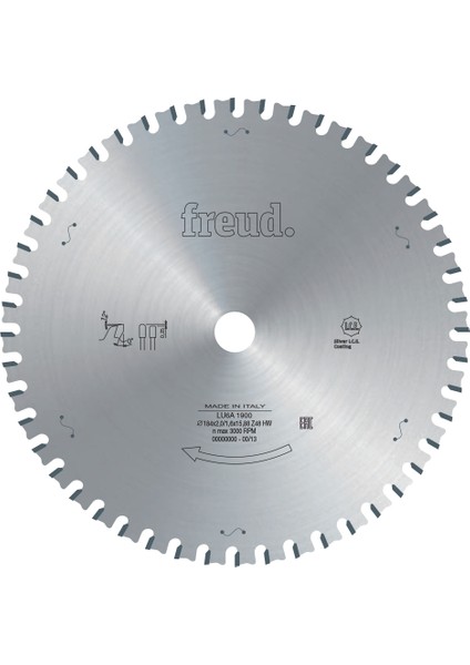 LU6A 1600 Demir Testeresi 355X25,4X90T