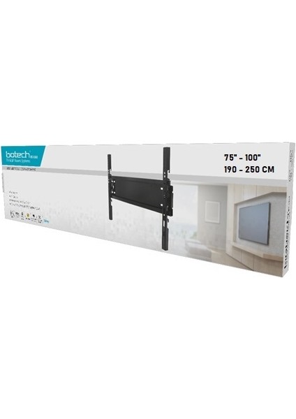 Botech 75”-100” Sabit Askı Aparatı