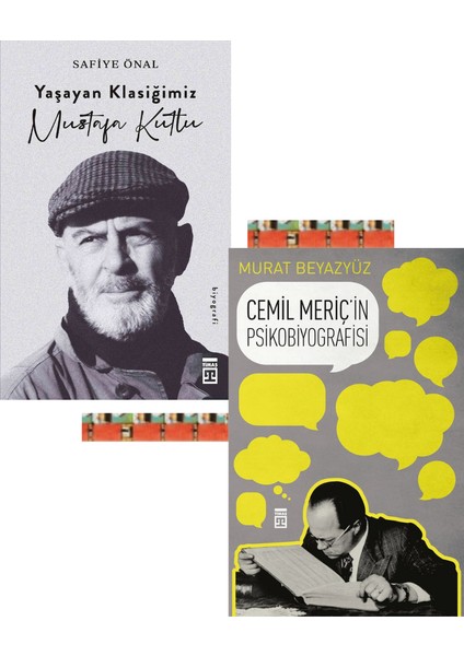 Yaşayan Klasiğimiz Mustafa Kutlu, Cemil Meriçin Psikobiyografisi (2 Kitap)Biyografi Serisi