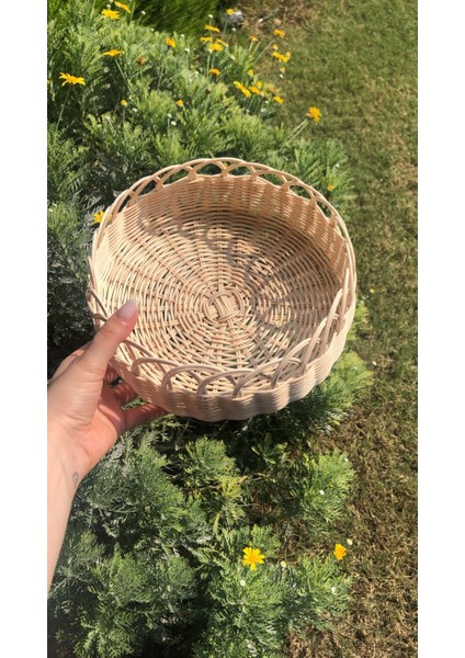 Rattan Bambu Papatya Sepet Doğal Renk fiyatları