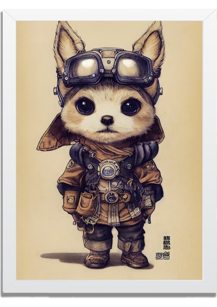 Yapay Zeka Görselli Mdf Plastik Çerçeveli Dekoratif Tablo fırsatları