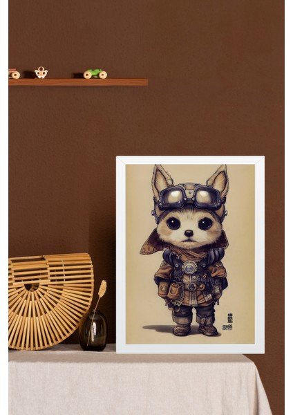 Yapay Zeka Görselli Mdf Plastik Çerçeveli Dekoratif Tablo indirimleri