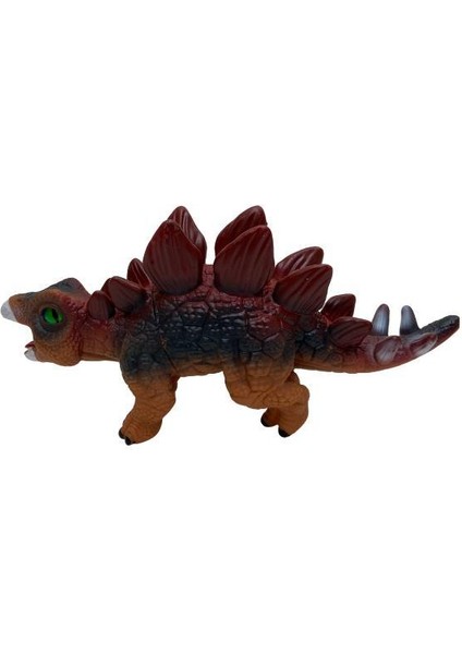 Soft Dinazor Neon Gözlü 24 cm -LD6206B-STEGOSAURUS (Lisinya) modelleri