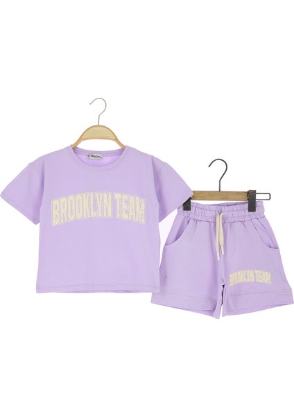 Kız Çocuk Şortlu Takım