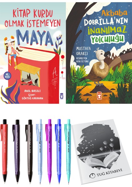 Kitap Kurdu Olmak İstemeyen Maya ve Akbaba Dobrillanın İnanılmaz Yolculuğu