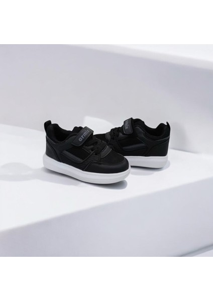 Erkek Çocuk Günlük Siyah Rahat Sneaker