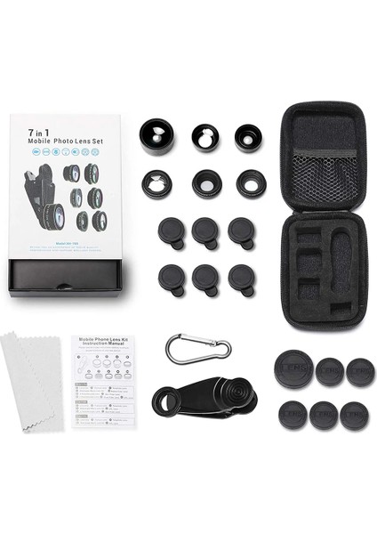 Powermaster PM-25951 Telefon Kamera 6lı Set Lens Kiti modelleri